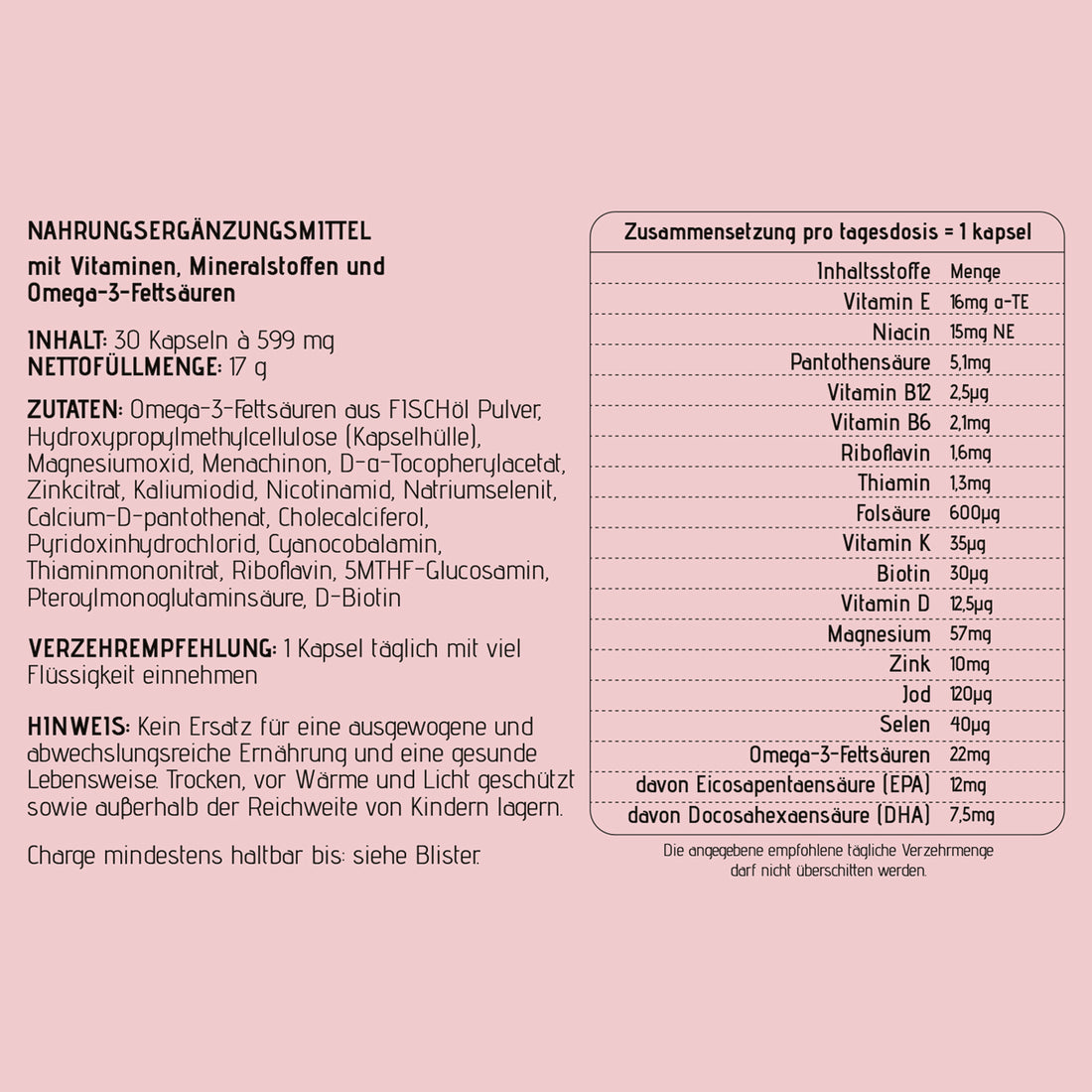 Prenatal Komplex Vorteilspackung - 3 Stk. - Versandkostenfrei